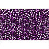 cc2219 - perles de rocaille Toho 15/0 silver lined light grape (5g)