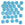 Vente au détail Perles Honeycomb 6mm blue turquoise shimmer (30)