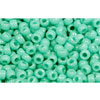 cc55 - perles de rocaille Toho 11/0 opaque turquoise (10g)