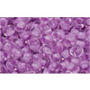 cc943 - perles de rocaille Toho 6/0 inside colour crystal lilac lined (10g)