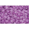 cc943 - Toho rocailles perlen 6/0 inside colour crystal lilac lined (10g)