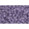 Achat cc19f - perles de rocaille Toho 11/0 transparent frosted sugar plum (10g)