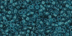 cc7bd - Toho Treasure perlen 11/0 transparent capri blue (5g)