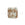 Perlen Einzelhandel Murano Glasperle Würfel Gold und Silber 6mm (1)