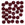 Vente au détail Perles Honeycomb 6mm ruby red wine (30)