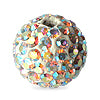 Perle style shamballa ronde deluxe crystal ab 10mm (1)