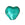 Perlengroßhändler in der Schweiz Murano Glasperle Herz Smaragd und Silber 10mm (1)