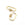 Perlengroßhändler in der Schweiz Ovaler Anhänger mit Zirkonia-Verbindungsmutter Gold Farbe 25x13mm (1)