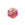 Grossiste en Perle de Murano ronde rose et or 6mm (1)