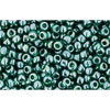 cc118 - perles de rocaille Toho 11/0 trans lustered green emerald (10g)