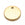 Vente au détail Médaille breloque pendentif ronde plate Acier Inoxydable doré OR 10mm (5)