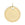 Perlengroßhändler in der Schweiz Goldene Edelstahl Medaille mit Ring 20mm (Stückzahl:1)