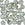 Vente au détail Perles facettes de bohème black diamond 8mm (25)