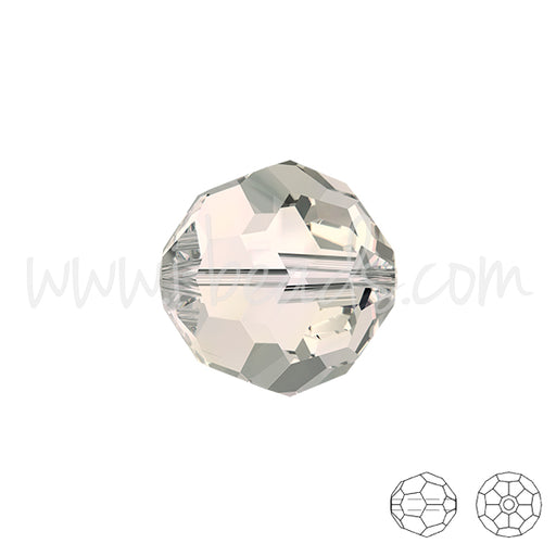 Kaufen Sie Perlen in der Schweiz Swarovski 5000 runde Perlen crystal moonlight 8mm (4)