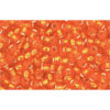 cc30b - perles de rocaille Toho 11/0 silver lined hyacinth orange (10g)