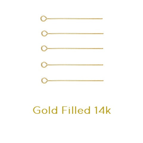 Kettelstifte gold filled 0,4x25mm (5)
