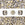Perlen Einzelhandel Minos par Puca 2.5x3mm full dorado (5g)
