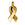 Grossiste en Pendentif solidarite métal doré or fin vieilli 17mm (1)