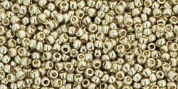 ccpf558 - perles de rocaille Toho 15/0 Permanent Finish Galvanized Aluminum (5g)