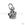 Grossiste en Charm empreinte de patte argent 925 9x11mm (1)