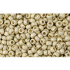 ccpf558f - perles de rocaille Toho 11/0 matt galvanized aluminum (10g)