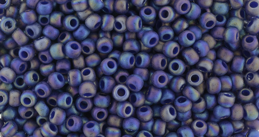 Achat cc2637F - perles de rocaille Toho 11/0 semi glazed rainbow Navy Blue (10g)
