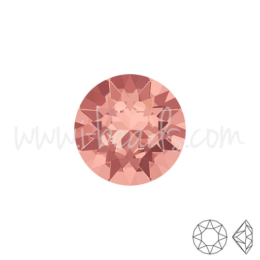 Achat Cristal Swarovski 1088 xirius chaton blush rose 6mm-ss29 (6)