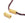 Grossiste en Perle Tube colonne travaillé ethnique Laiton métal doré qualité 17x7mm - trou:4mm (1)
