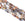 Grossiste en Perles forme nugget arrondi Agate rayée app 5-10mm, trou 0.8mm (1 rang)