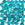 Perlen Einzelhandel Glasschliffperlen teal ab 6mm (50)
