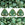 Vente au détail Perles 2 trous CzechMates triangle opaque turquoise picasso 6mm (10g)