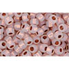 Achat cc741 - perles de rocaille Toho 8/0 copper lined alabaster (10g)