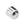 Vente au détail Coquilles laiton argenté 8mm (2)