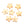 Vente au détail Médaille breloque mini étoiles Acier Inoxydable doré OR 6mm (5)