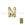 Perlengroßhändler in der Schweiz Buchstabenperle M vergoldet 7x6mm (1)