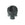 Vente au détail Strass à coller Swarovski 2856 skull flat back jet hematite 10x7.5mm (1)