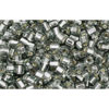 Achat cc29b - perles toho hexagon 2.2mm silver lined grey (10g)