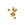 Perlengroßhändler in der Schweiz Edelstahl runde Perlen, GOLDEN Stahlfarbe - 3x2mm Loch 1,2mm (25)