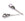 Grossiste en Barrette argent antique à sertir avec  4328 10mm et 1088 SS39 - 5,1cm (1)