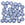 Grossiste en Perles Honeycomb 6mm pastel montana blue (30)