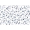cc767 - perles de rocaille Toho 15/0 opaque-pastel-frosted light gray (5g)