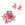 Grossiste en Pendentif en résine forme corail rouge 35-45mm (2)