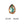 Perlen Einzelhandel Swarovski 4320 Fancy Stone PEAR- Crystal Cappuccino DELITE-14x10mm (1)