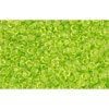 cc4 - perles de rocaille Toho 15/0 transparent lime green (5g)