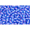 cc938 - perles de rocaille Toho 11/0 aqua/ pink (10g)