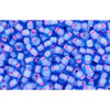 cc938 - Toho rocailles perlen 11/0 aqua/ pink (10g)