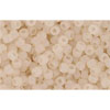 cc147f - perles de rocaille Toho 11/0 ceylon frosted light ivory (10g)