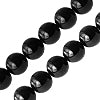 Perles rondes onyx black 10mm sur fil (1)