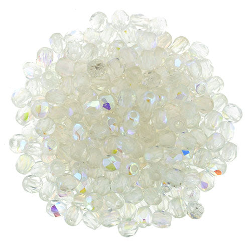 Kaufen Sie Perlen in der Schweiz Glasschliffperlen Crystal AB 2mm (30)