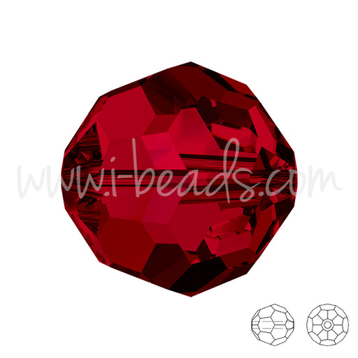 Kaufen Sie Perlen in der Schweiz Swarovski 5000 runde Perlen siam 8mm (4)